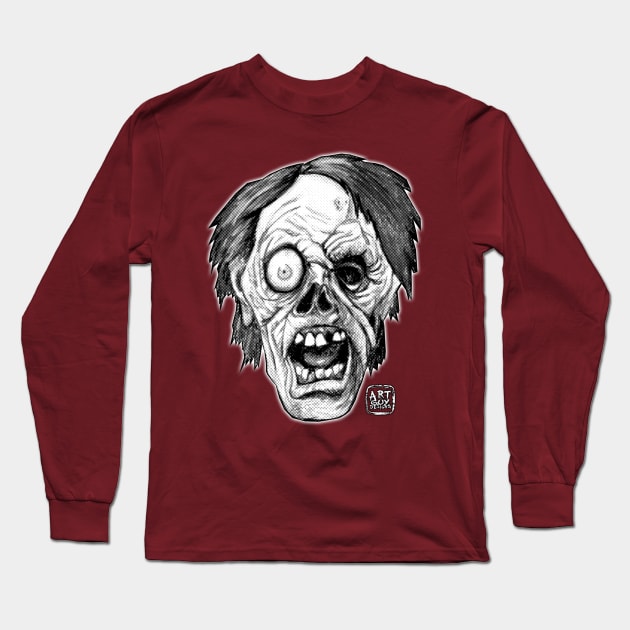 Shock! Long Sleeve T-Shirt by ArtGuyDesigns